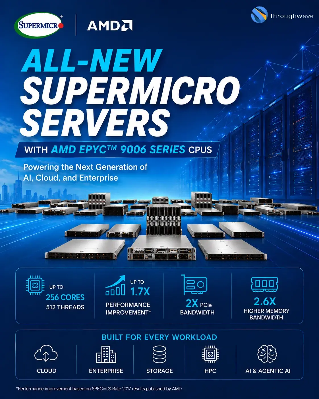 Throughwave Supermicro Servers